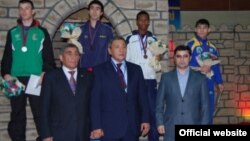 Osiyo boks konfederatsiyasi sobiq prezidenti G‘afur Rahimov (o‘r.), Toshkent sh, 2010 yil.