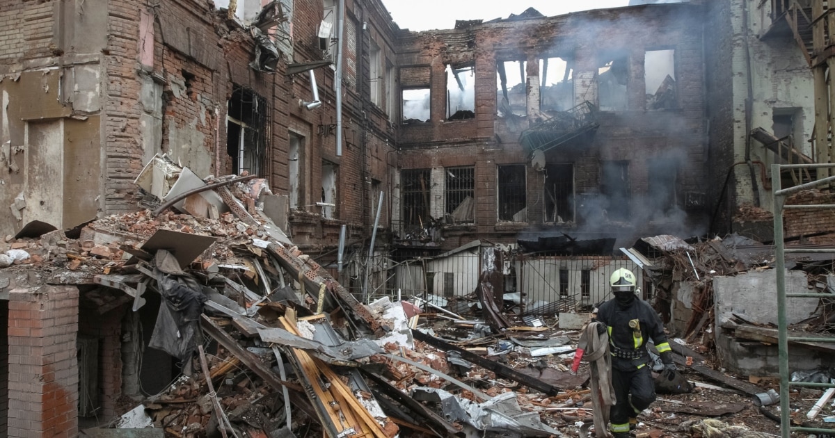 Russia Pummels Ukraine With Hundreds Of Drones, Missiles; At Least 15 Killed, Dozens Wounded