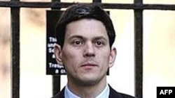 British Foreign Secretary David Milliband