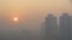 Air Pollution in Tehran skyline. Undated. FILE photo.