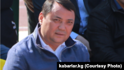 Бывший заместитель начальника таможенной службы Кыргызстана Райымбек Матраимов, подавший иск на Кыргызскую редакцию Азаттыка.