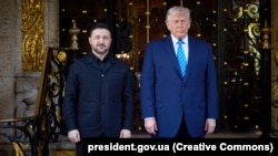 Президент України Володимира Зеленського і президент США Дональд Трамп. Мар-а-Лаго, Флорида, США, 28 грудня 2025 року
