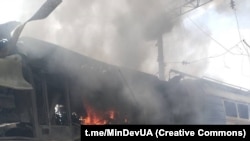 Наслідки одного з попередніх російських ударів по Запоріжжю, фото ілюстративне