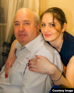 Татьяна Качан с отцом