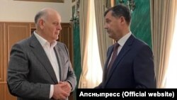 Аслан Бжания и Александр Нерадько