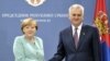 Merkel o proširenju, Nikolić i o Rusiji