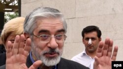 Mir Hossein Mousavi, lideri i opozitës në Iran.