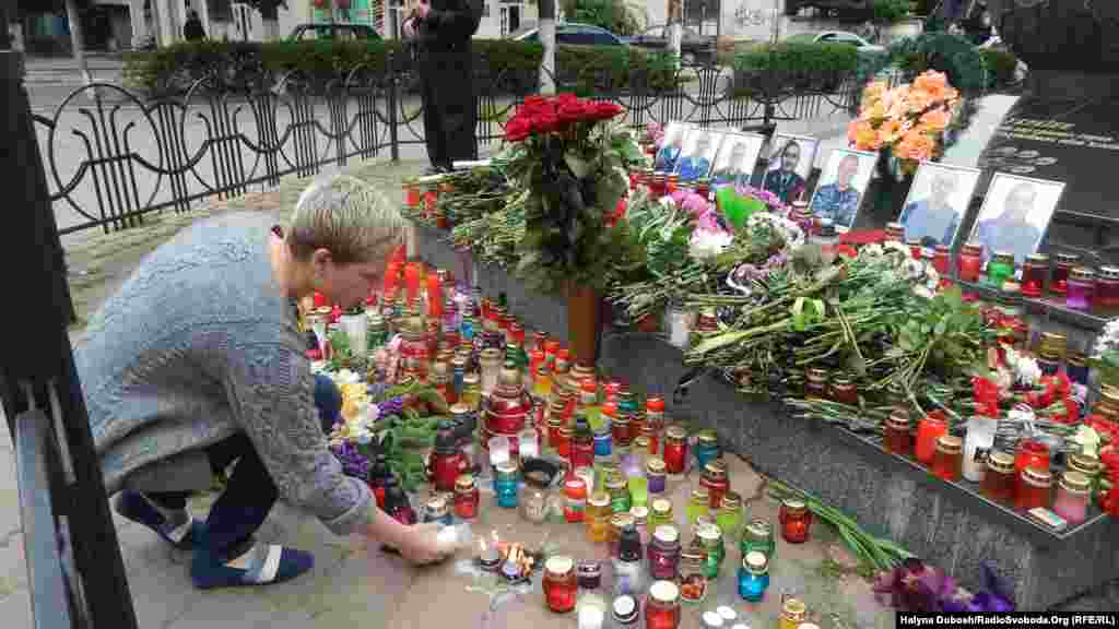 День скорби по погибшим во время антитеррористической операции военным в Ивано-Франковске - 30 мая 2014