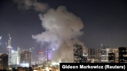 Обстрел Тель-Авива во время ирано-израильского конфликта в июне 2025 года