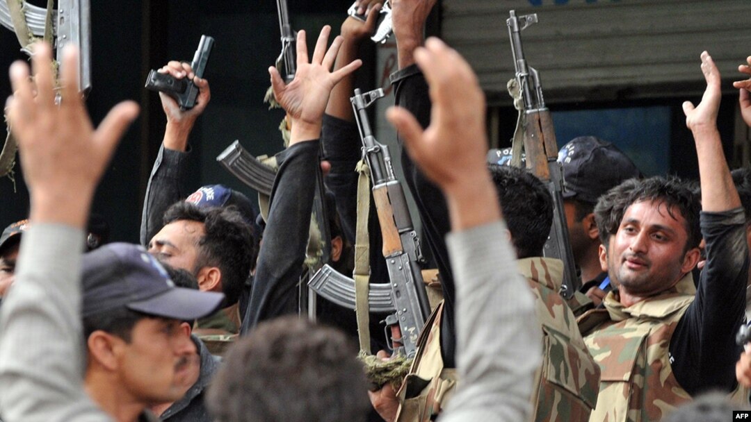 The Iraqi tradition of firing guns in the air on celebratory occasions often results in fatalities. (file photo)