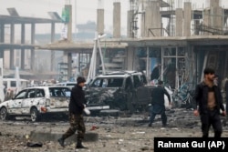 Atac cu bombă în Kabul, Afganistan, decembrie 2020.