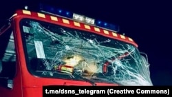 Рано вранці в четвер безпілотник типу «Молнія» влучив у пожежний автомобіль (фото ілюстраційне)