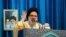 Iran - Hardliner Friday Prayer Imam Ahmad Khatami delivering a sermon in Tehran. May 3, 2019