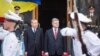 Президент України Петро Порошенко (п) і президент Туреччини Реджеп Тайїп Ердоган (л) у Києві, 9 жовтня 2017 року
