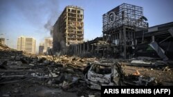 Последствия ракетного удара российских военных по торговому центру в Киеве. Киев, Украина, 21 марта 2022 года