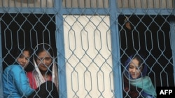 شماری از زنان در زندان زنانه کابل - عکس از آرشیف