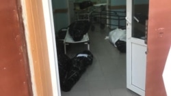 Тела умерших в карагандинской клинике. Фото предоставлено родственниками Кайрата Дюсенова.