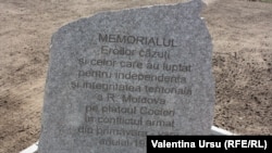 Cocieri, monumentul în memoria celor căzuți în conflictul din 1992.
