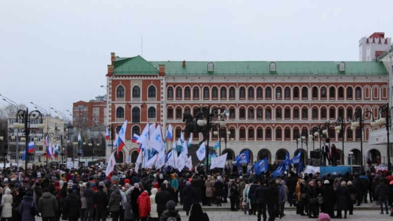 В Йошкар-Оле на митинг в честь 75-летия Сталинградской битвы сгоняют бюджетников