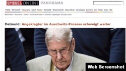 Acuzat de complicitate la crimele de la Auschwitz, Reinhold Hanning 