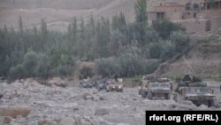 Afghanistan - Afghan national army and police during a joint operation in Faryab Province, 31 July 2015