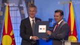 Macedonia And NATO Sign Deal On Accession Process