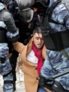 Задержание на акции в поддержку Алексея Навального 31 января 2021 года в Москве