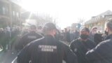 Montenegro - protest against epidemiological measures, Tuzi municipality, February 25, 2021.