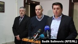 Miloš Milovanović, Rade Obradović i Ćamil Duraković u Srebrenici