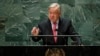 Shefi i Kombeve të Bashkuara, Antonio Guterres. 