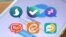 آیکون‌های شماری از پیام‌رسان‌های ایرانی 