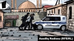 Nardaran. İllüstrasiya. Gündüz Ağayev