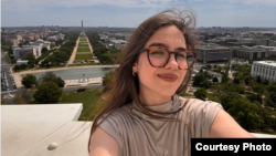 Maria Hlyten, a Ukrainian social-media creator and activist, has lived in the United States since September 2022 after spending the first months of Russia’s full-scale invasion in Kyiv and its suburbs.