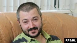 Олег Новиков в студии Радио Свобода