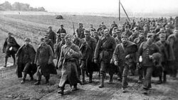 Польские военные, захваченные в плен советской армией