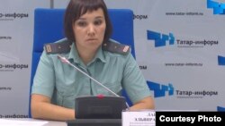 Татарстан буенча мәхкәмә приставлары федераль хезмәте җитәкчесе урынбасары вазыйфасын башкаручы Эльвира Лабашова