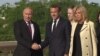 Watch: Macron Meets Putin in St. Petersburg