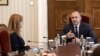 Румен Радев изслуша кандидатката за член на ЦИК от "Има такъв народ" Гергана Стоянова.