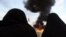 Iranian authorities burn drug contraband in June 2004