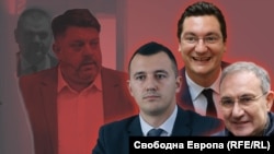 Колаж със снимки на Делян Пеевски, Атанас Зафиров, Габриел Вълков, Крум Зарков и Борислав Гуцанов.