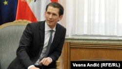 Действующий председатель ОБСЕ, глава МИД Австрии Себастьян Курц (архив)