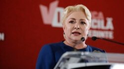 ROMANIA Viorica Dăncilă dezbatere cu presa 1