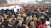 Supporters and activists of the ruling Pakistan People's Party (PPP) follow the funeral procession of assassinated Punjab Governor Salman Taseer in Lahore on January 5.