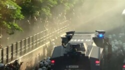 Розгін німецькою поліцією демонстрантів-противників cаміту G20 (відео)
