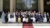 The inauguration of the new Afghan Parliament in Kabul on May 15.