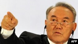 Kazakh President Nursultan Nazarbaev