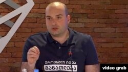 Мамука Бахтадзе на встрече с журналистами