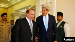  Nawaz Sharif və John Kerry 