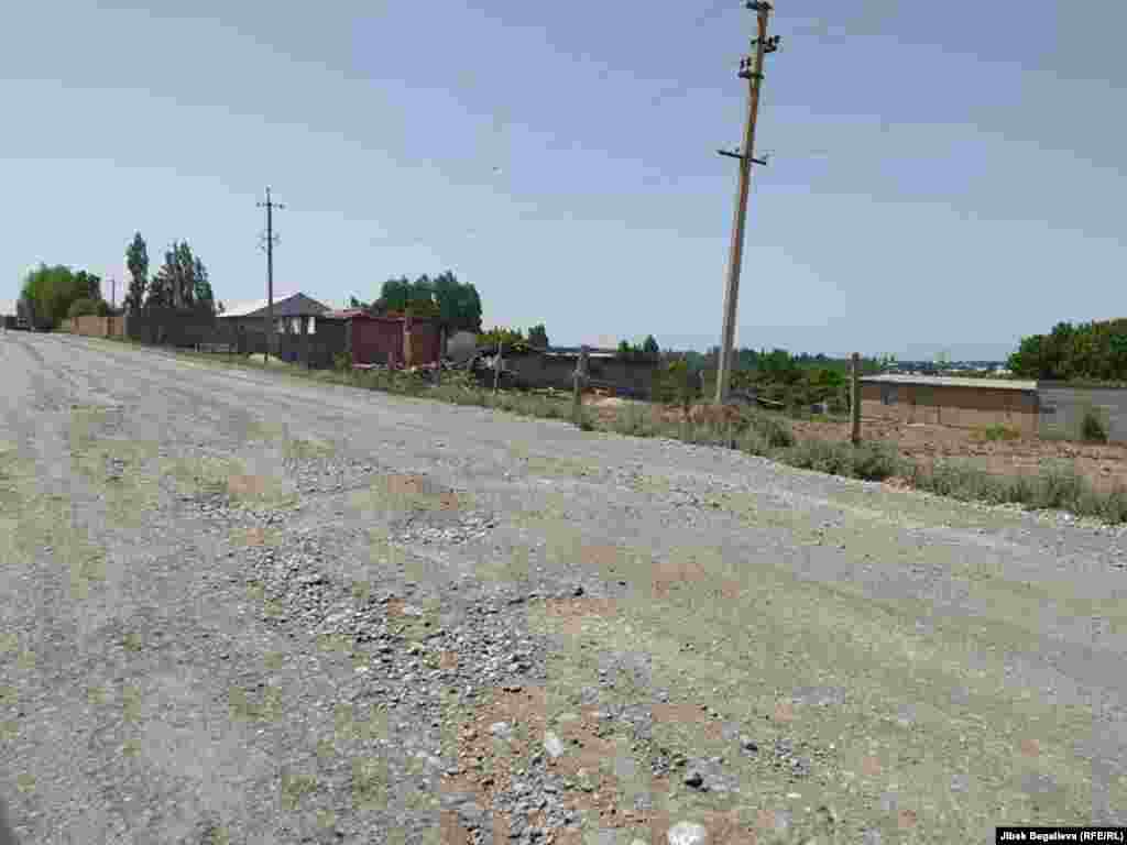 Опустевшая улица в селе Максат. 2 мая 2021 г.&nbsp;