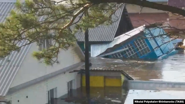 Наводнение в Тулуне